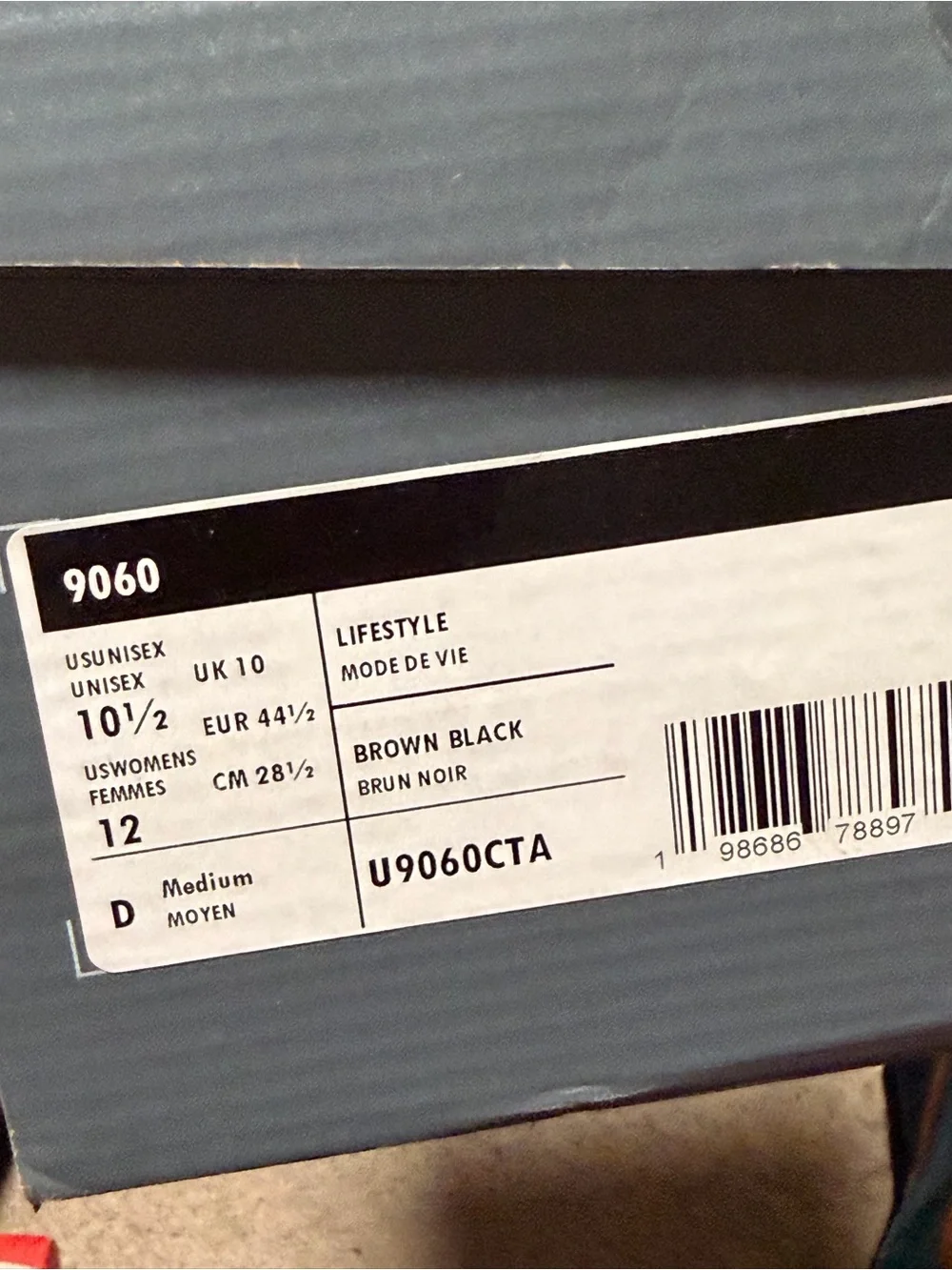 New Balance 9060 ‘Arid Stone’ Low Top Sneakers U9060CTA